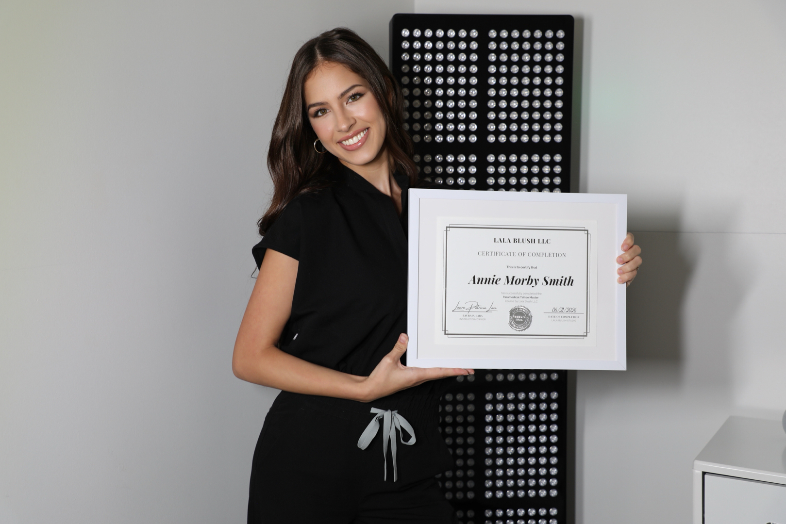 Annie Morby Smith — Laila Brush LLC Certificate of Completion